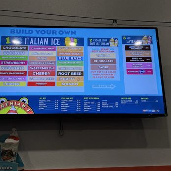 Jeremiah's Italian Ice - Menu / Main - Desserts Near Me - Niceville, Florida