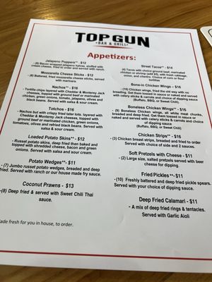 Menu photo 7 Top Gun Bar & Grill Puyallup, WA