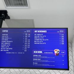 It's Boba Time - Hawthorne - Coffee, hot beverages, and açaí bowl menu