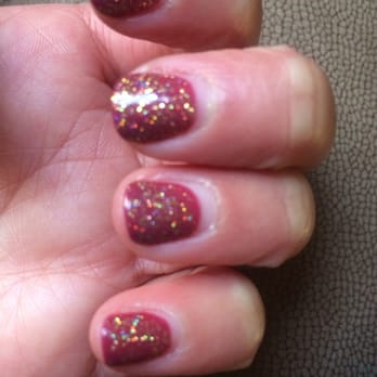 Akua Nail Salon - After ONE week of getting mani-pedi: lots of nails showing! Not cool! - Nail Salons Near Me - San Francisco, California Akua Nail Salon - After ONE week of getting mani-pedi: lots of nails showing! Not cool! - Nail Salons Near Me - San Francisco, California