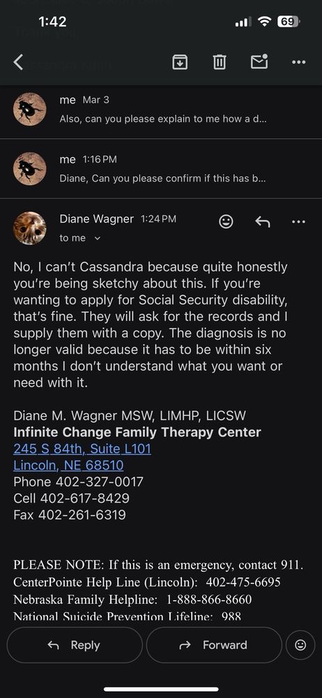 Infinite Change Family Therapy Center - grief counselor in Lincoln, NE