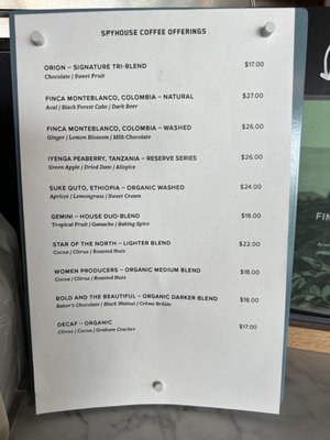 Menu photo 8 Spyhouse Coffee Roasters Rochester, MN Menu photo 8 Spyhouse Coffee Roasters Rochester, MN
