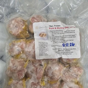 The Dim Sum - 16pc. Frozen Pork & Shrimp Dumpling Siumai ($19.99). 6/14/2026 - Dim Sum Near Me - Westminster, California The Dim Sum - 16pc. Frozen Pork & Shrimp Dumpling Siumai ($19.99). 6/14/2026 - Dim Sum Near Me - Westminster, California
