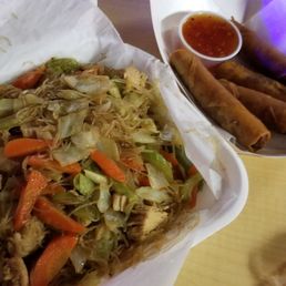 Pancit and lumpia Pancit and lumpia