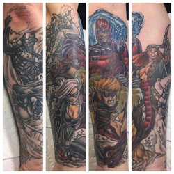 Square City Tattoo - Tattoo by Brian McCrone