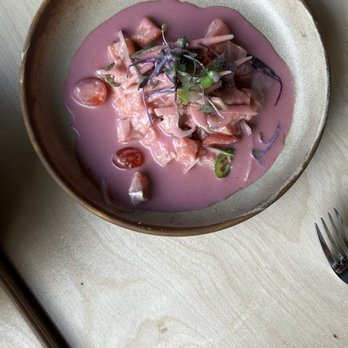 Origen - Salmón Ceviche - New Mexican Cuisine Near Me - San Diego, California Origen - Salmón Ceviche - New Mexican Cuisine Near Me - San Diego, California