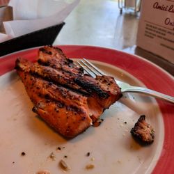 Amici Italian Eatery - Burnt salmon