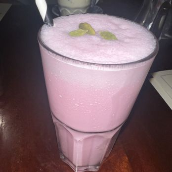 Dishoom - ROSE & CARDAMOM LASSI - Indian Near Me - London, XGL Dishoom - ROSE & CARDAMOM LASSI - Indian Near Me - London, XGL
