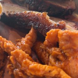 (6) Buffalo Chicken Tenders and Brisket