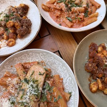 Nora’s Carmel - spicy rigatoni with salmon! - Salad Near Me - Carmel By The Sea, California Nora’s Carmel - spicy rigatoni with salmon! - Salad Near Me - Carmel By The Sea, California