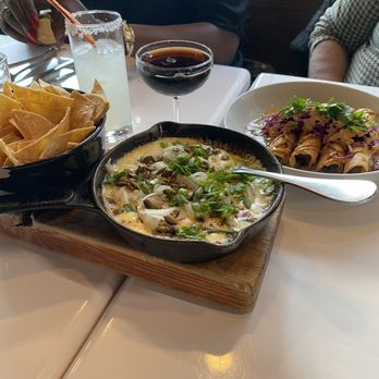 Casa Azul - Duck taquitos, fundito and chips - Tacos Near Me - Buffalo, New York