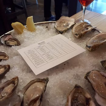 Select Oyster Bar - A dozen oysters and the Select Negroni - Seafood Near Me - Boston, Massachusetts Select Oyster Bar - A dozen oysters and the Select Negroni - Seafood Near Me - Boston, Massachusetts