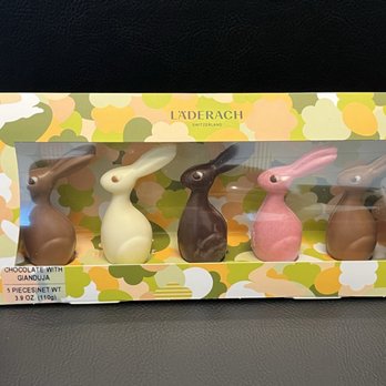 Läderach chocolatier suisse - Chocolate bunnies - Chocolatiers & Shops Near Me - Washington, DC, District of Columbia