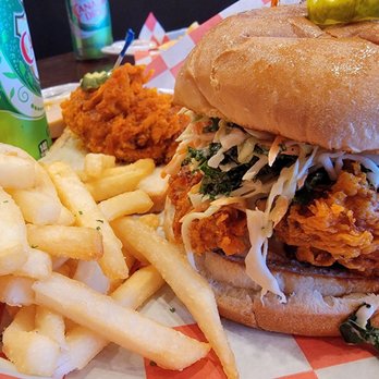 Underdog Hot Chicken - Combo 1 with French fries and extra tender - Chicken Wings Near Me - Boston, Massachusetts