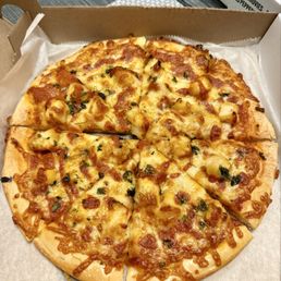 Chicken Butter Masala pizza Chicken Butter Masala pizza
