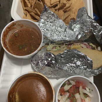 Casa Azul - Beef torta with Chips and Salsa - Tacos Near Me - Buffalo, New York