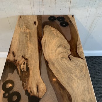 Steamworks Coffee - Such a beautiful table and an amazing idea. - Coffee Roasteries Near Me - Lockport, New York Steamworks Coffee - Such a beautiful table and an amazing idea. - Coffee Roasteries Near Me - Lockport, New York