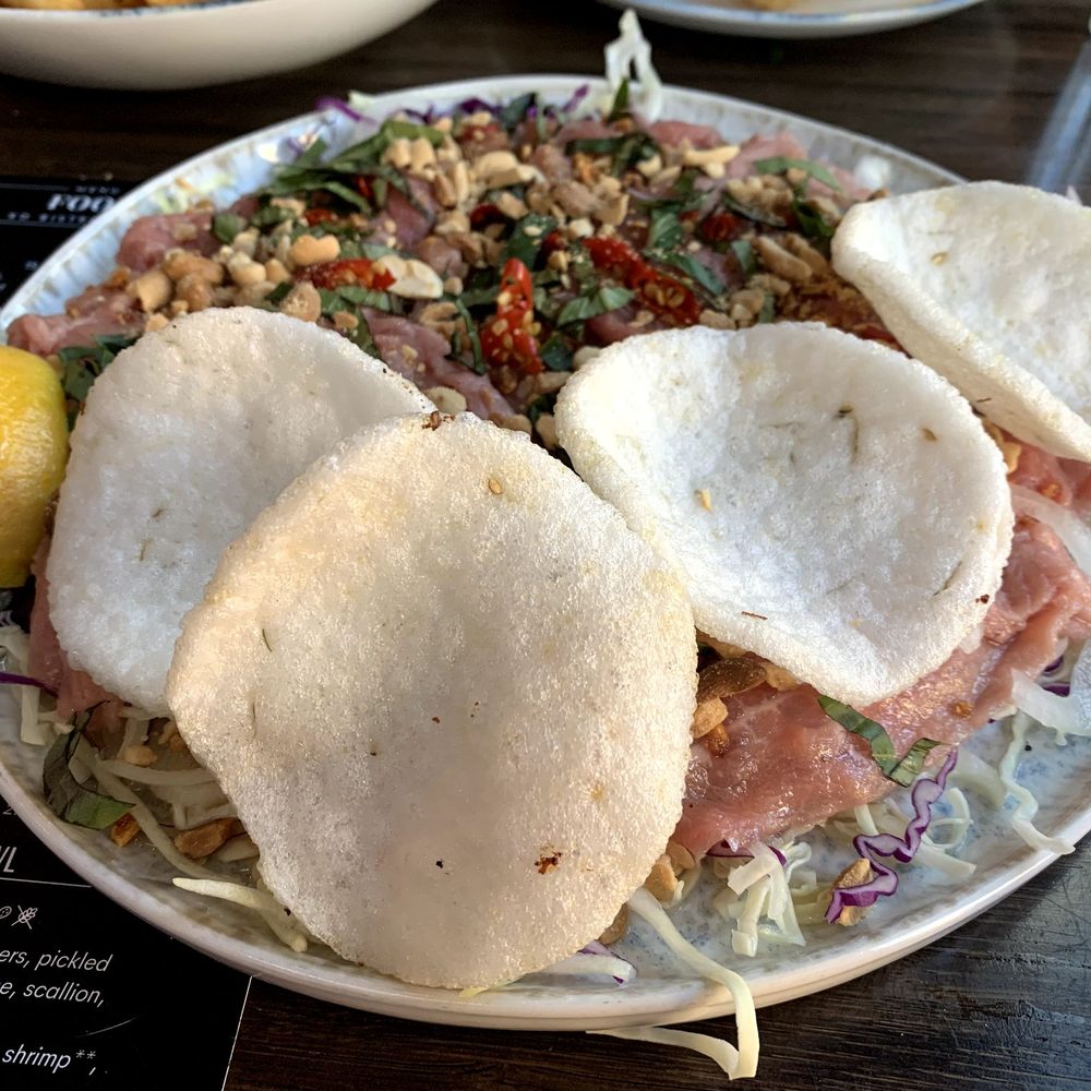 XO Bistro & Bar - Beef Carpaccio - Vietnamese Near Me - Edmonton, Alberta XO Bistro & Bar - Beef Carpaccio - Vietnamese Near Me - Edmonton, Alberta