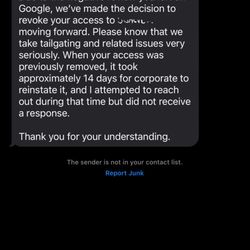 Anytime Fitness - Drew revoked my membership because I left them a negative review