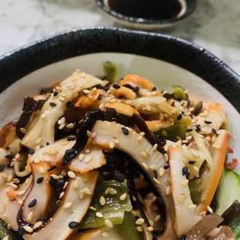 Rayza's Restaurant - Squid salad. Yummy. - Sushi Bars Near Me - Daphne, Alabama