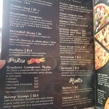Campioni Pizza  - Menu page - Pizza Near Me - Ponce, Puerto Rico