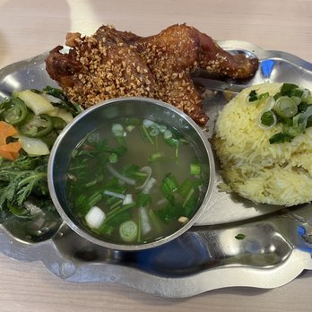 The Boat - Garlic Chicken rice - Vietnamese Near Me - Seattle, Washington The Boat - Garlic Chicken rice - Vietnamese Near Me - Seattle, Washington