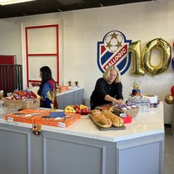 Ballogic - Food bar area for parties