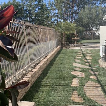 Alejandro's Landscaping - Side path - Landscaping Near Me