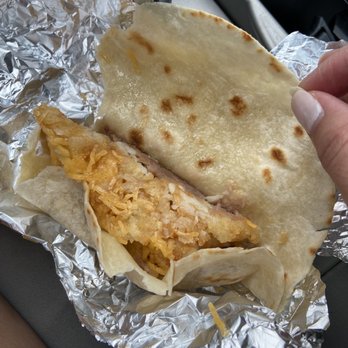 Buc-ee's - Breakfast taco with potatoes! - Gas Stations Near Me - Terrell, Texas