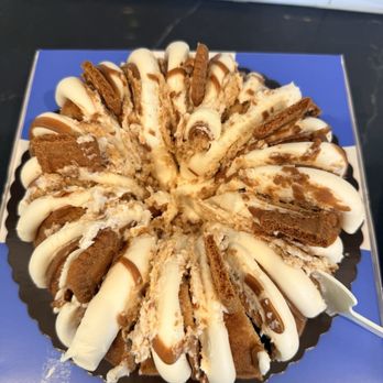 Nothing Bundt Cakes - 8" Bundt Cake. Biscoff® Cookie Butter Cake 8" Bundt Cake  Cut into sections for Super Bowl party. - Bakeries Near Me - Henderson, Nevada