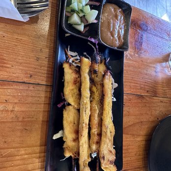 Thai 7 Bistro - Chicken Satay - Thai Near Me - Brea, California Thai 7 Bistro - Chicken Satay - Thai Near Me - Brea, California
