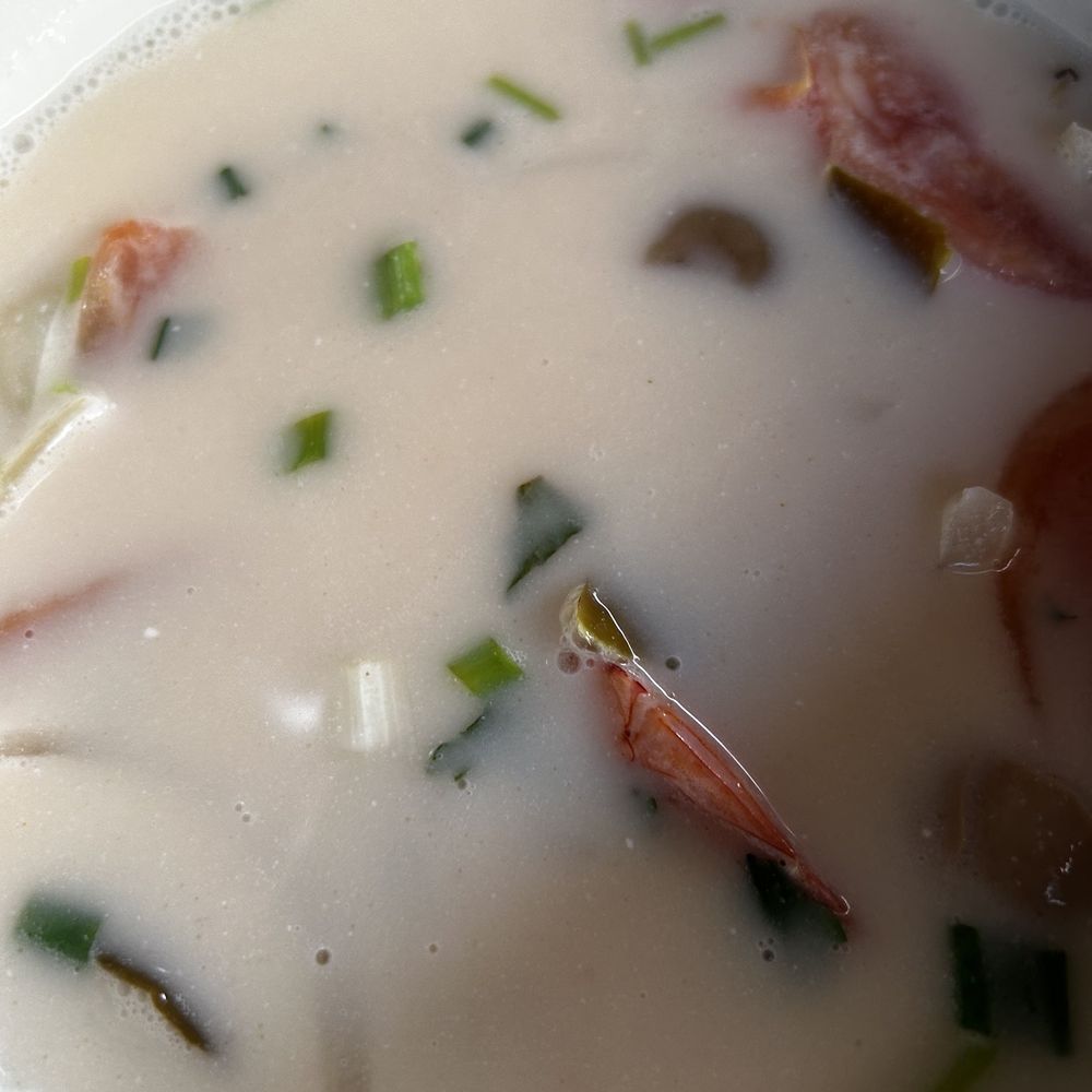 Red Elephant - 22. Tom Kha - a true interpretation of this classic. Lemongrass and galangal forward. - Thai Near Me - Honolulu, Hawaii