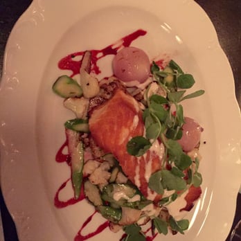 The Cavalier - Salmon entree - New American Near Me - San Francisco, California The Cavalier - Salmon entree - New American Near Me - San Francisco, California