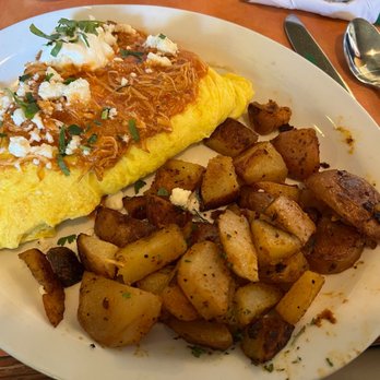 Original Breakfast House - Chicken Tinga omelette- so good. The potatoes are excellent. - Breakfast & Brunch Near Me - Phoenix, Arizona