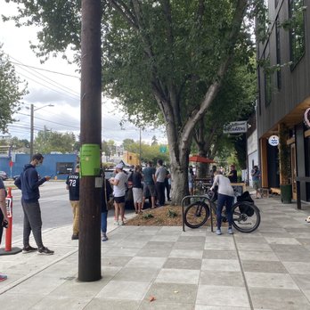 Local Tide - Line at 11:45am for their 12pm opening - Seafood Near Me - Seattle, Washington
