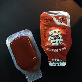 Chick-fil-A - Cool ketchup container that can be squeezed or dipped. - Fast Food Near Me - San Jose, California