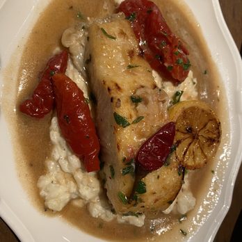 Pietro's - Alaskan Halibut Special served with Risotto - Italian Near Me - Lodi, California Pietro's - Alaskan Halibut Special served with Risotto - Italian Near Me - Lodi, California