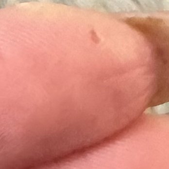 Bliss Nails & Spa 1 - Cuts from her metal drill - Nail Salons Near Me - La Mesa, California