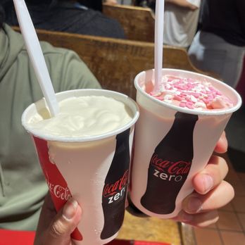 Hook And Ladder - caramel shake and the sweetheart shake - Burgers Near Me - Salt Lake City, Utah