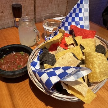 Rincon Taqueria - Chips and salsa with complimentary mini margaritas - Mexican Near Me - Norwalk, Connecticut Rincon Taqueria - Chips and salsa with complimentary mini margaritas - Mexican Near Me - Norwalk, Connecticut