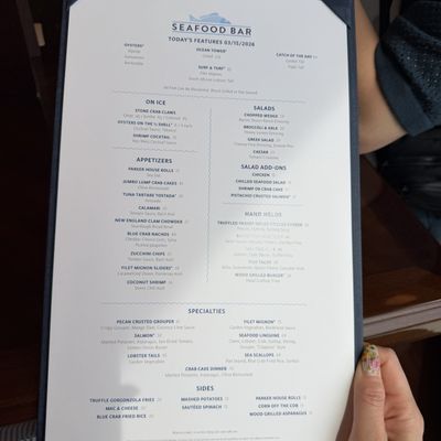 Menu photo 3 Seafood Bar at The Breakers Palm Beach, FL Menu photo 3 Seafood Bar at The Breakers Palm Beach, FL