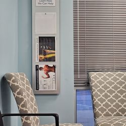 Results Physiotherapy - Cedar Park - Corner of waiting room