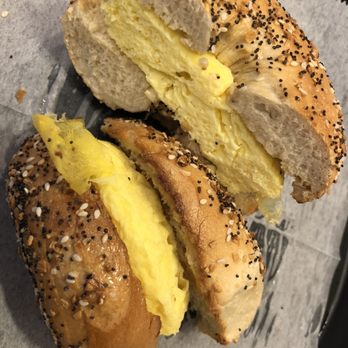 Bagel Bakery - Everything Bagel with Egg - Bagels Near Me - Gainesville, Florida Bagel Bakery - Everything Bagel with Egg - Bagels Near Me - Gainesville, Florida