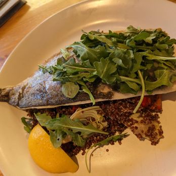 True Food Kitchen - idaho rainbow trout - Vegetarian Near Me - Pasadena, California True Food Kitchen - idaho rainbow trout - Vegetarian Near Me - Pasadena, California