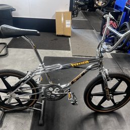 Bike at shop Bike at shop