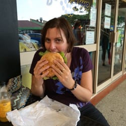 Off the Wall Diner - Frickn huge burgers that actually are the same size as the bun.