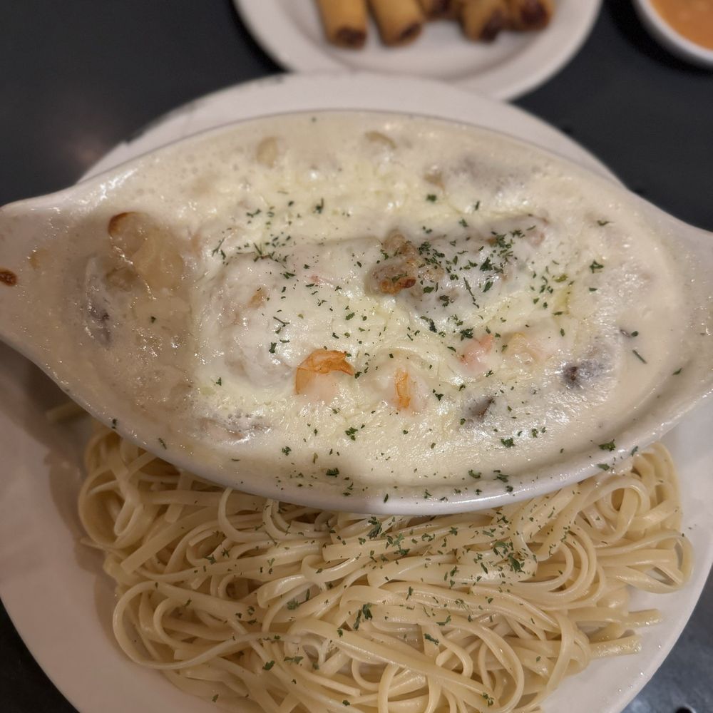 Savoy Kitchen - Baked Seafood Casserole - Asian Fusion Near Me - Alhambra, California Savoy Kitchen - Baked Seafood Casserole - Asian Fusion Near Me - Alhambra, California