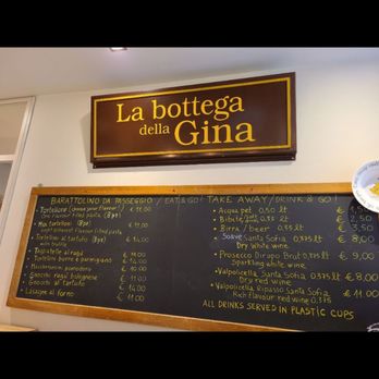 La Bottega della Gina - Menu - Italian Near Me - Verona, VR La Bottega della Gina - Menu - Italian Near Me - Verona, VR