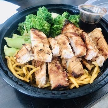 Teriyaki Madness - Chicken Teriyaki yakisoba style, not wok tossed this time. Assembled separately. - Japanese Near Me - Macomb Township, Michigan Teriyaki Madness - Chicken Teriyaki yakisoba style, not wok tossed this time. Assembled separately. - Japanese Near Me - Macomb Township, Michigan
