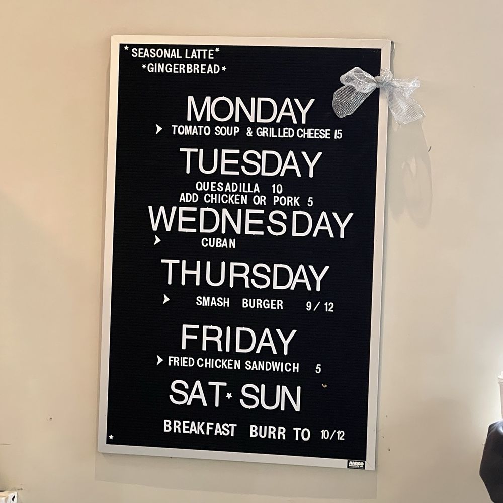 Cafe Beatrice - Daily specials menu - Cafes Near Me - Cambridge, Massachusetts